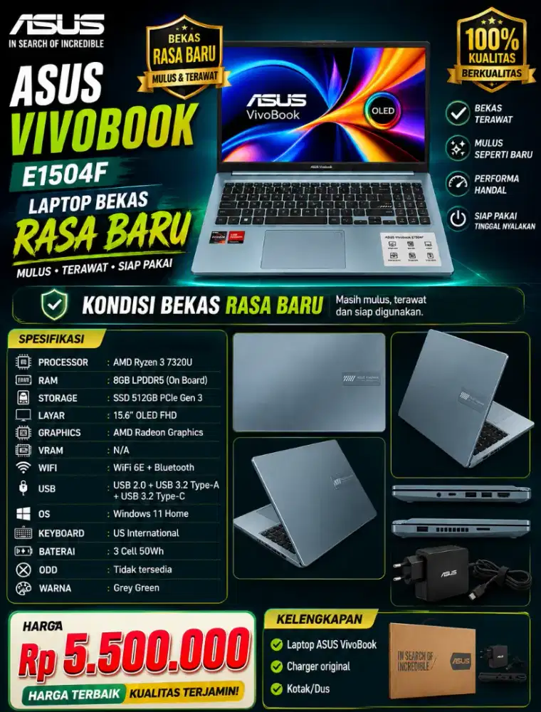 ASUS VIVOBOOK E1504F