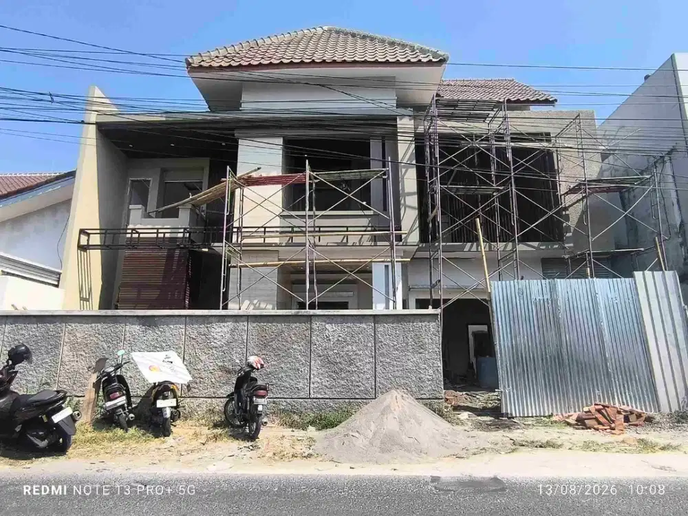 rumah mewah elegant tahap finishing