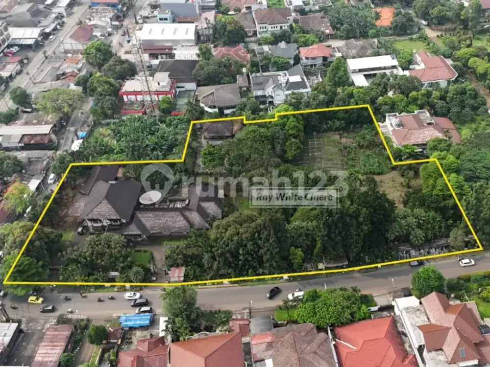 Tanah Posisi Hook di Cinere Dekat Pintu Tol Cocok Untuk Komersil