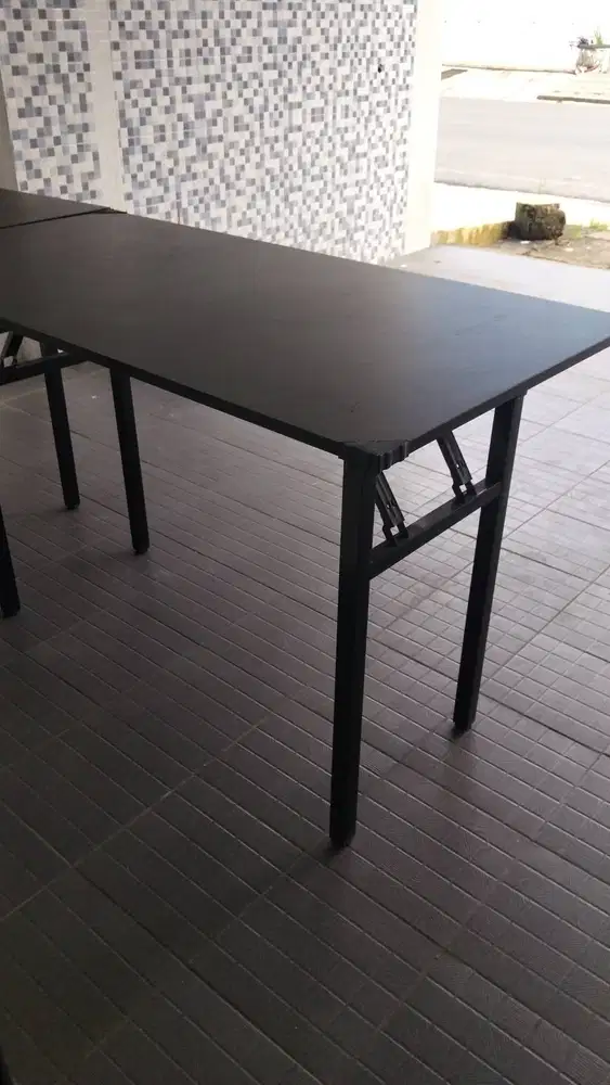 Meja lipat portable 120*60