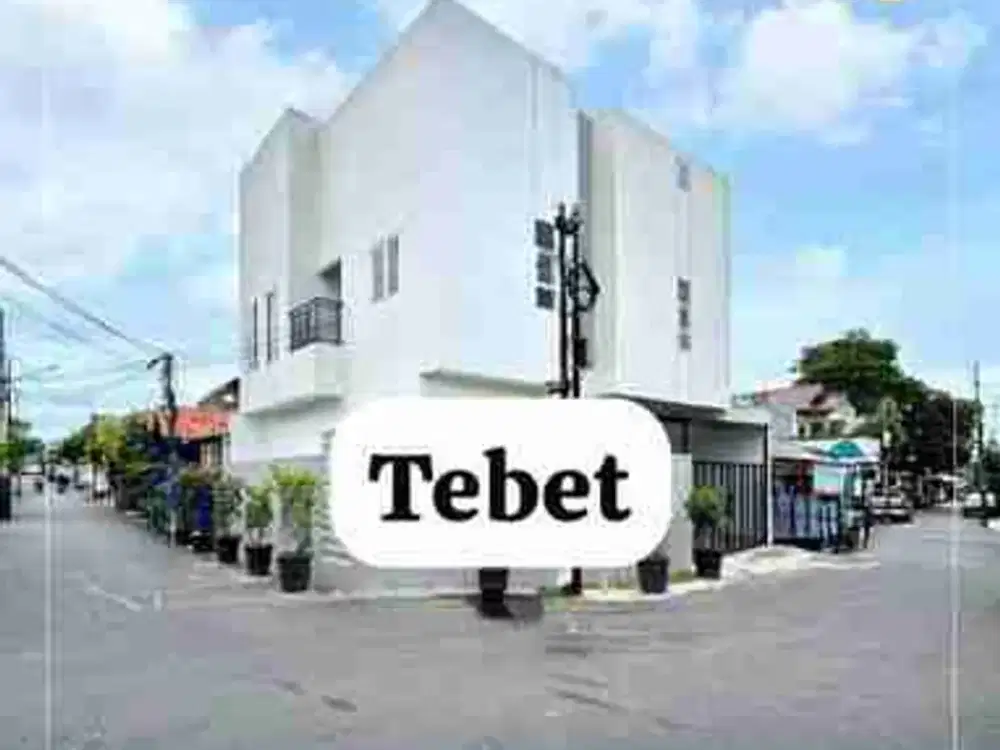 rumah baru Hoek siap huni 
kebon baru Tebet