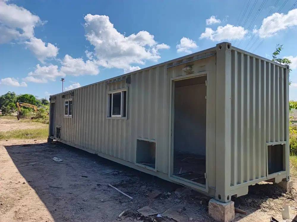 DIJUAL OFFICE CONTAINER 40 FEET (BEKAS) KALIMANTAN BALIKPAPAN