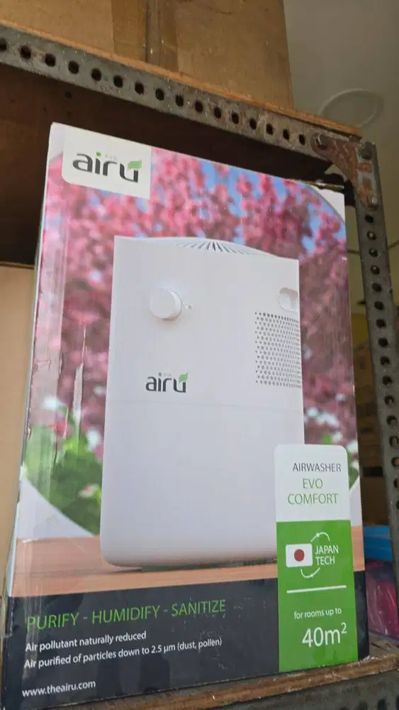 DIJUAL Airu Air Washer Pembersih Udara Air Purifier Humidifier Diffuse