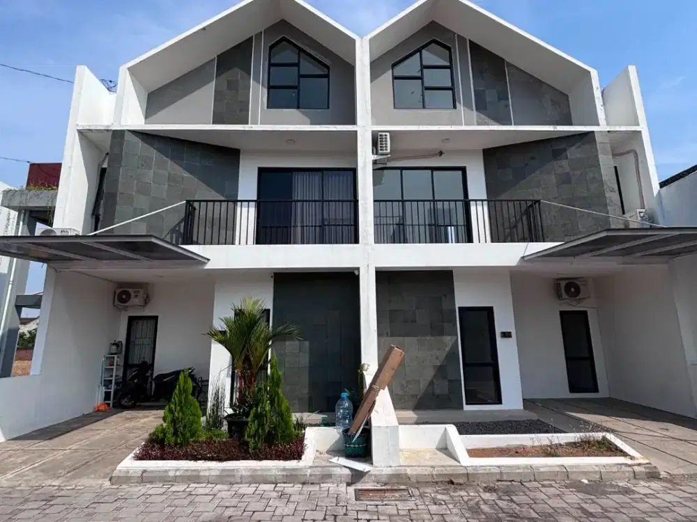Rumah Baru Dekat Kampus UT Surakarta Desain Scandinavian Kawasan Private