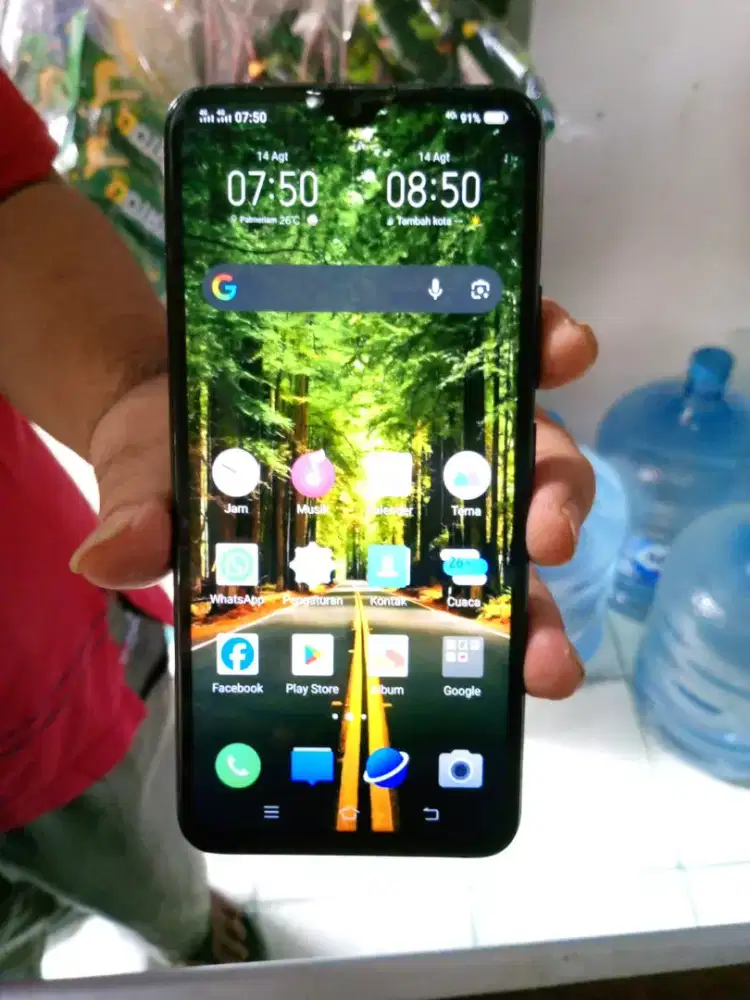Jual hp Vivo y19 ram 8/256