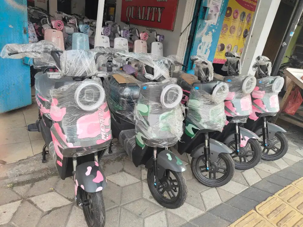 SEPEDA LISTRIK MOTU TO 600W GARANSI RESMI