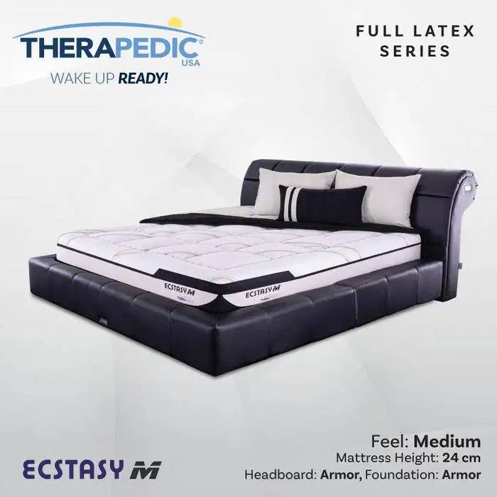 DIJUAL Therapedic Kasur ECSTASY F - Full Set Bed Matras - 160 x 200, F