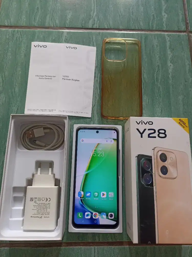 Hp Vivo Y28 NFC Ram 6+6/128GB Fullset