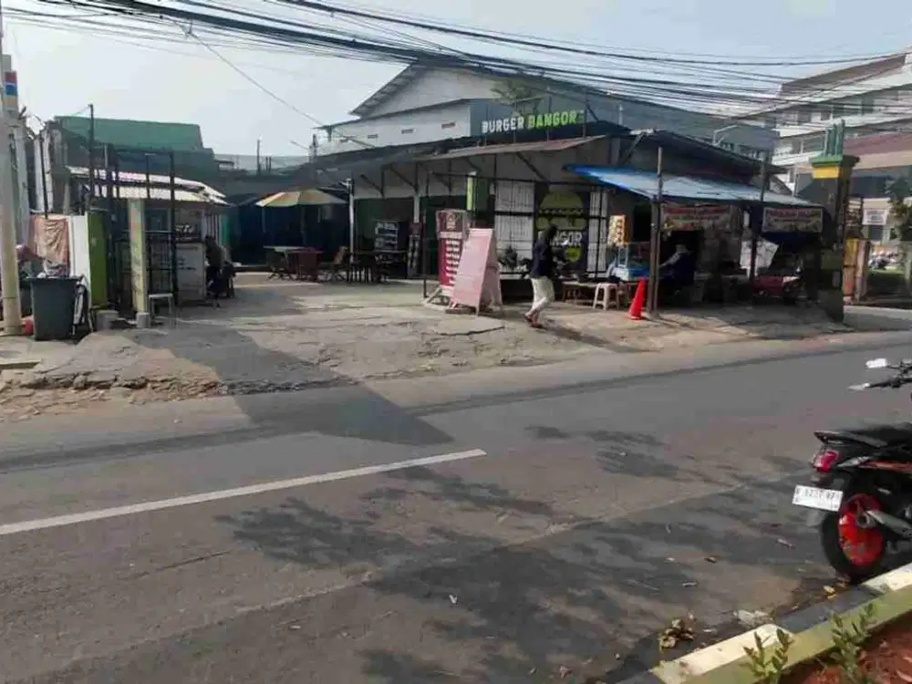 Disewakan lahan strategis jalan raya kemakmuran