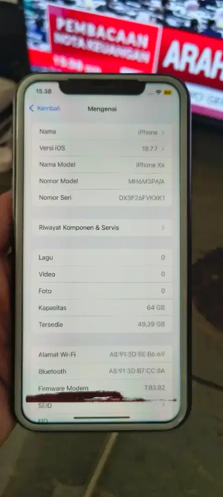 Iphone XR 64GB ex ibox