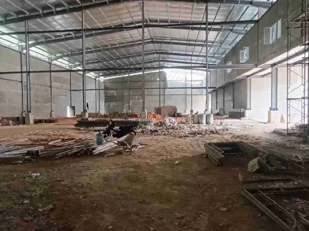 Dijual Gudang batu ampar siap pakai