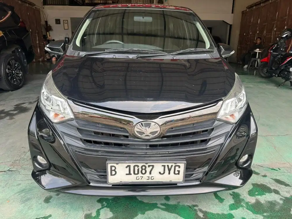 Calya 2020 G AT Hitam bagus terawat ban baru 2021
