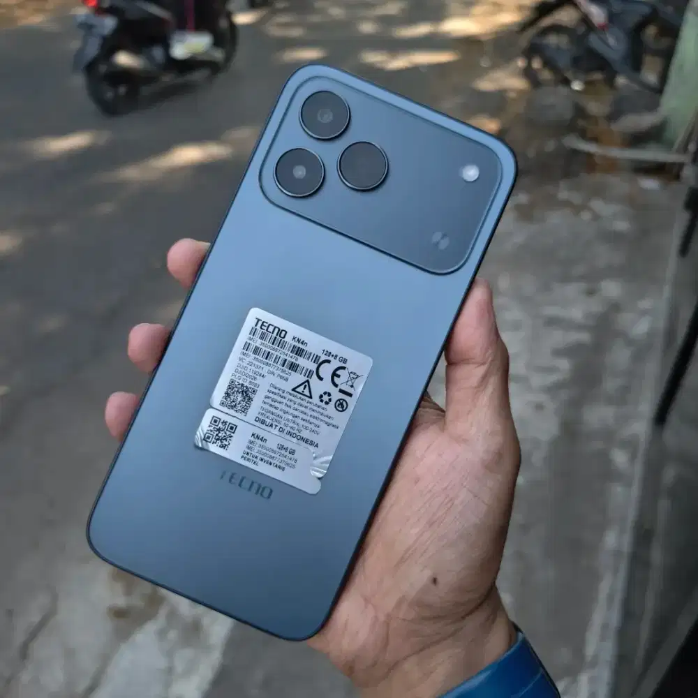 Tecno spark 50 ram 8+8/128GB baterai 8000mAh lengkap