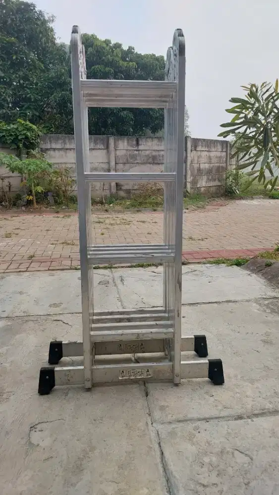 Tangga Aluminium Multifungsi 4X4 Steps 4.4 Meter Ladder Portable (nego