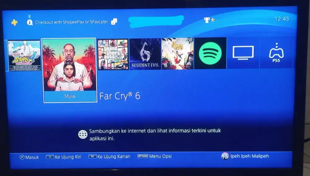 PS 4 SLIM ORIGINAL 500GB SERI 21