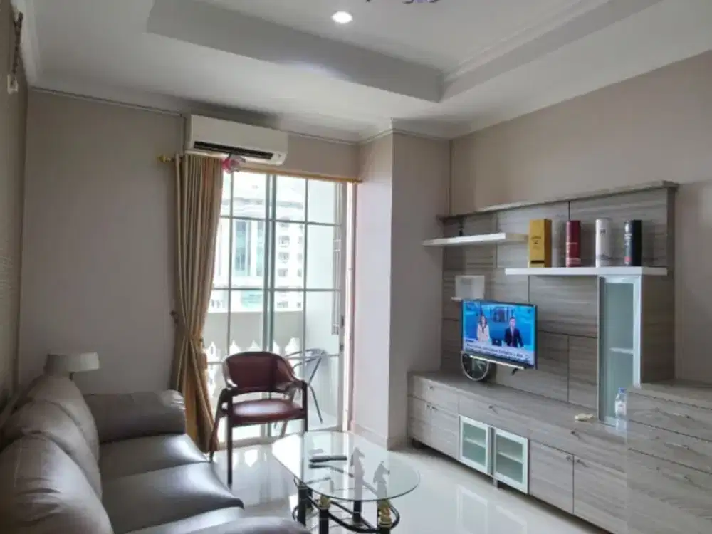 FOR RENT Apartment Bellezza Permata Hijau 1BR - Furnished Close to Senayan City Binus Railway station Palmerah / Busway