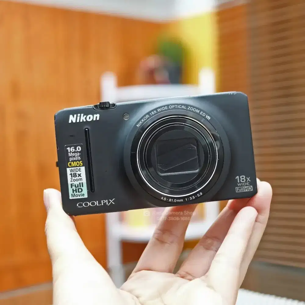 Nikon Coolpix S9200 Siap Jepret