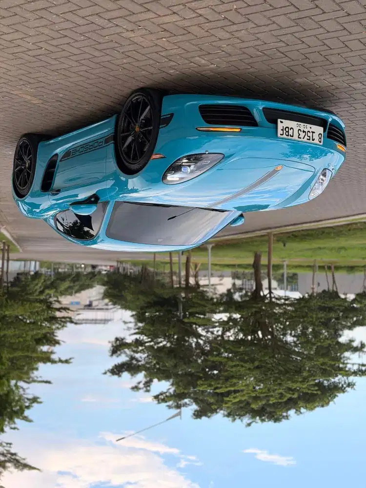 PORSCHE 718 2019 blue biru jual bu porsche Cayman 2018/2020 FULL PPf