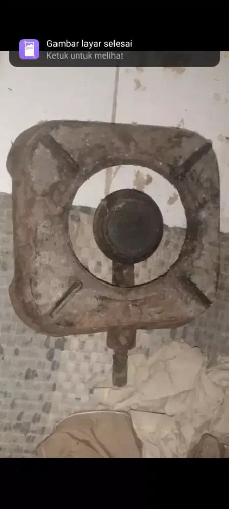 Kompor gas praktis baja