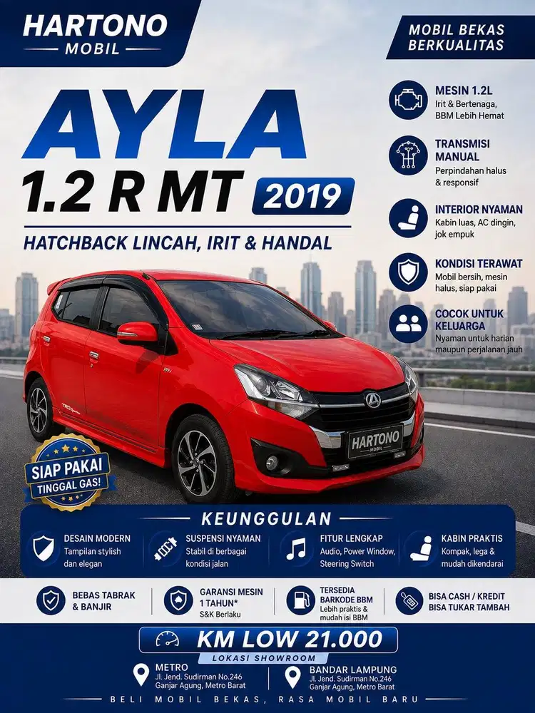 AYLA 1.2 R MT 2019