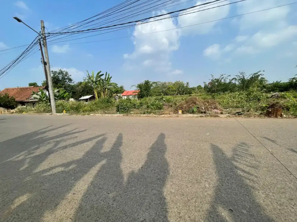 Tanah SHM 100Jtan di Cisauk - Pinggir Jalan - Cocok Investasi/Hunian - 10 Menit Stasiun Jatake & Tol Legok