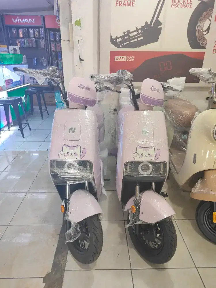 Sepeda listrik nuv s6 savox 800w garansi resmi nuv Indonesia