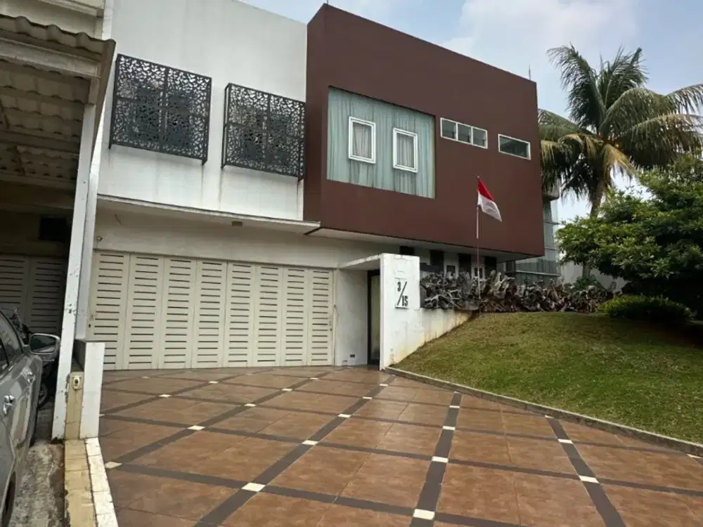 HUNIAN RASA RESORT! RUMAH LUAS & ASRI 2 LANTAI SHM DI ALAM SUTERA!