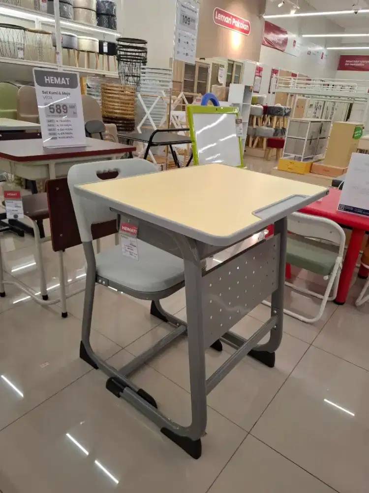 PROMO SET MEJA KURSI SEKOLAH