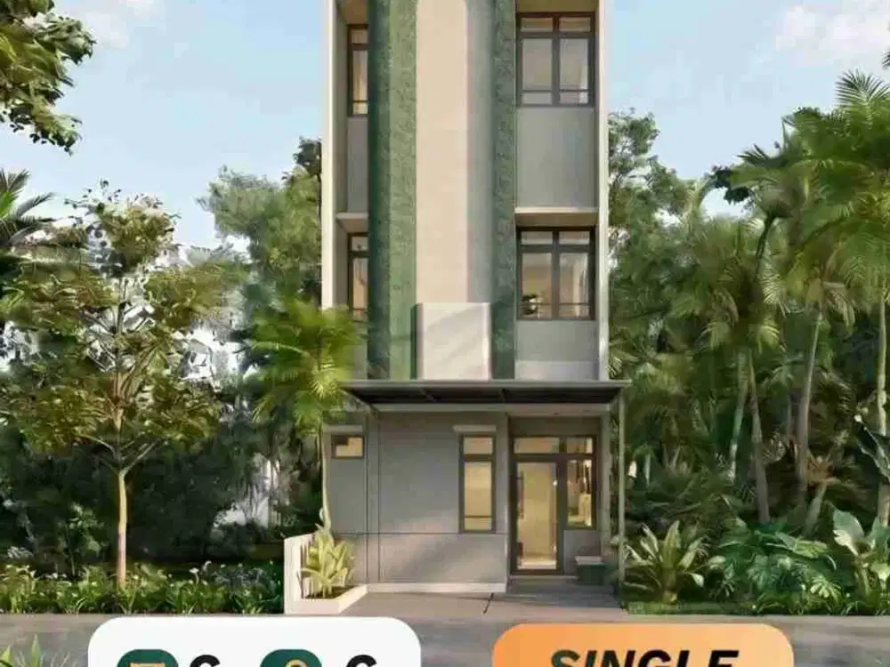 Jual Bangunan Kosan 6 Kamar Full Furnish Strategis 3 Menit Ke UI Depok