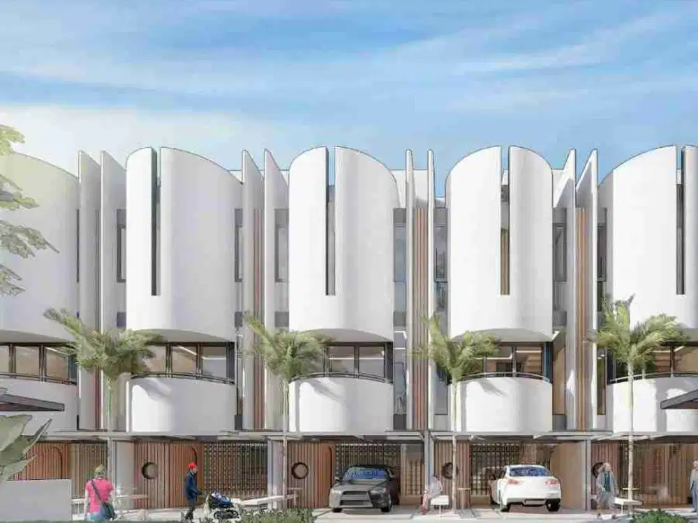 Rumah Cantik Futuristik Strategis di Pondok Kelapa, Jaktim