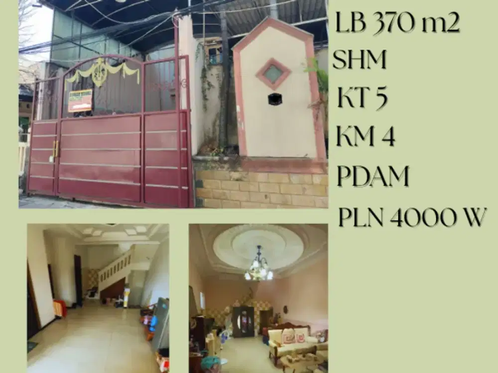 Dijual rumah daerah Ploso 3 lantai