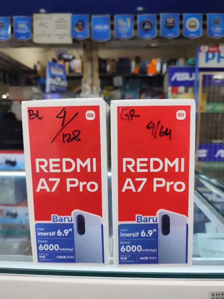 Redmi A7 pro 4/64 Baru
