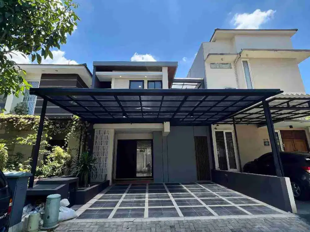 SUPER MURAH! Rumah Baru 2 Lantai Semi Furnish di Dian Istana – 3M Nego