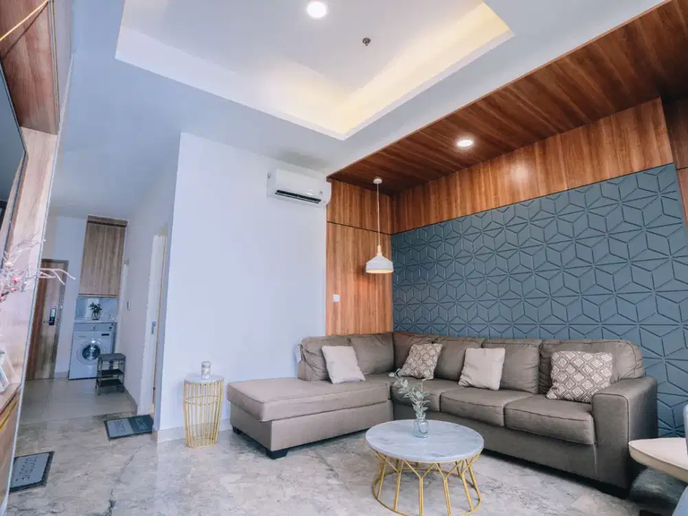 Disewakan Apartment Skandinavia 2BR Lux Top Level Lt 37 di Tangerang Kota