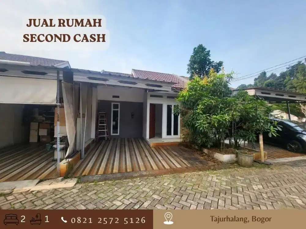 Jual Rumah CASH 445JT dkt Pemda Cibinong di Tajurhalang Bogor