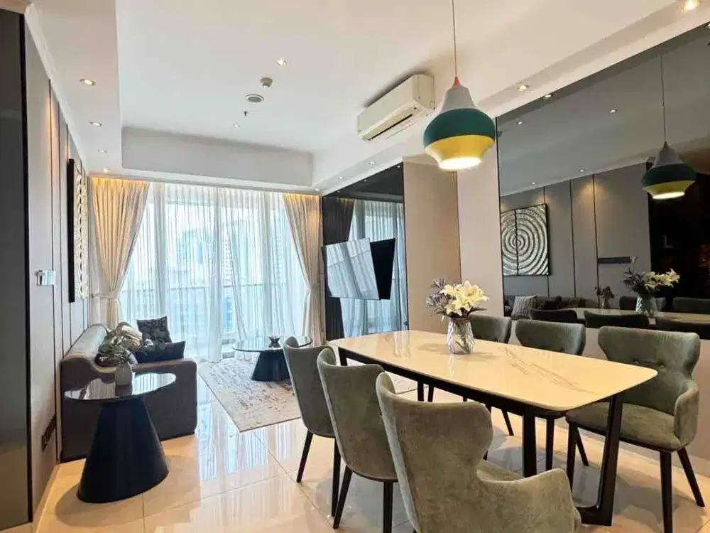 Siap Huni Condo 3+1BR Taman Anggrek Residence Full Furnish Luxury