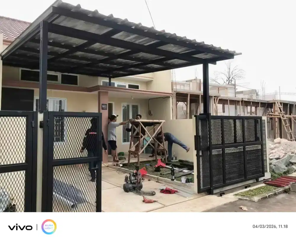 Kanopi dan garasi baja ringan