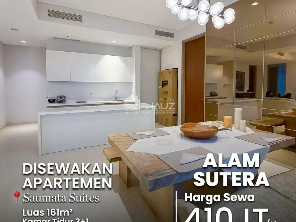 (ICL) DISEWAKAN SAUMATA Full Furnish Premium