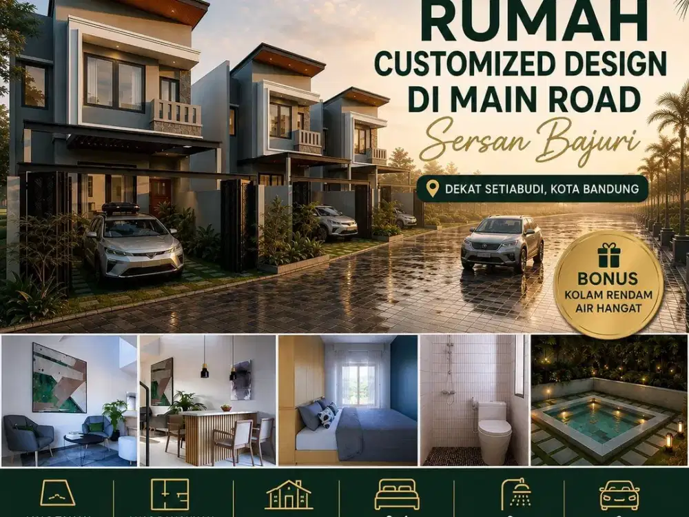Rumah 2 Lantai Di Jalan Terusan Sersan Bajuri Parongpong Bandung Barat, Murah Nego