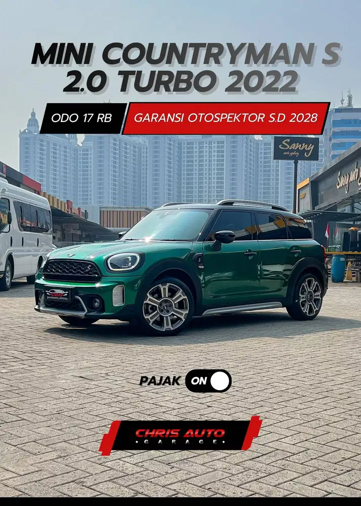 Tdp 17jt LOW ODO 16RB MINI COOPER COUNTRYMAN S 2.0 TURBO 2023 / 2022