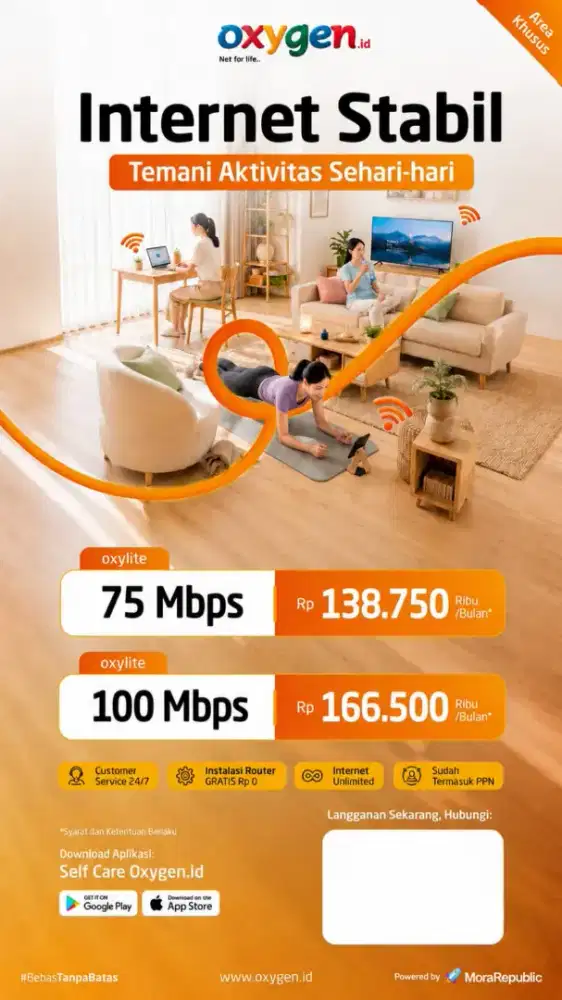 PROMO INTERNET WIFI OXYGEN 2026