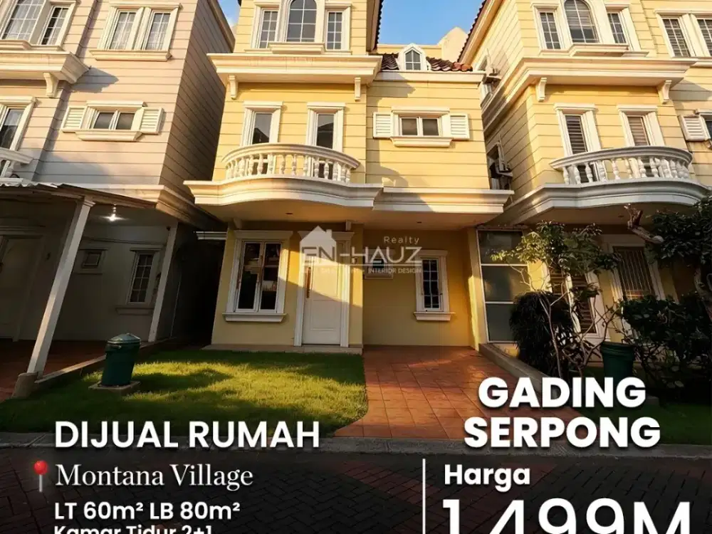 (ICL) Dijual CEPAT Montana Village
