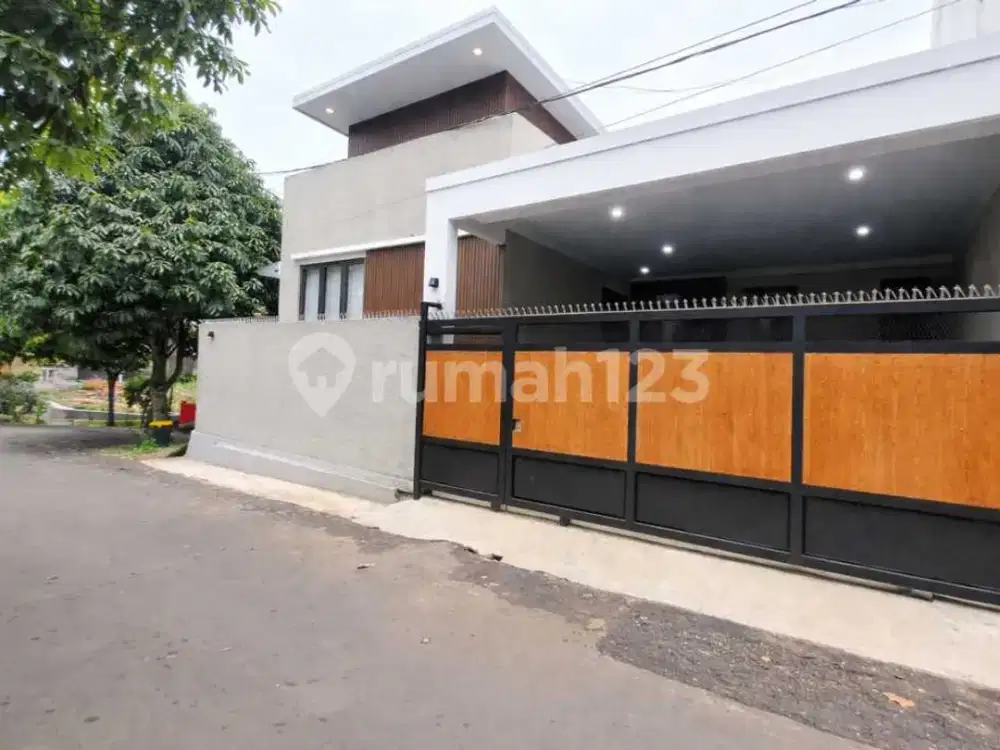 Rumah Modern Full Furnished Siap Huni Strategis Area Meruyung Cinere