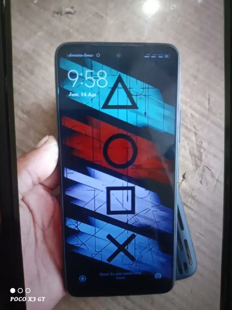 jual hp poco x3 GT 5G 8/256gb normal