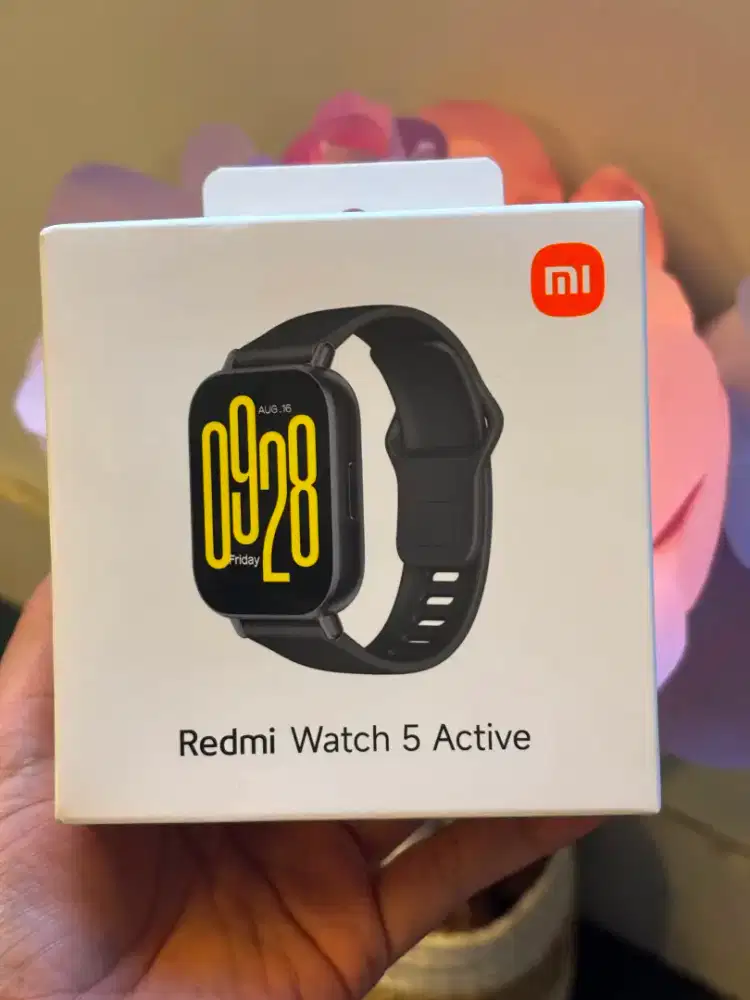 Redmi watch 5 baru (hitam)