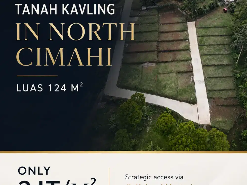 Tanah Kavling Strategis Cimahi Utara – Dekat Kolonel Masturi