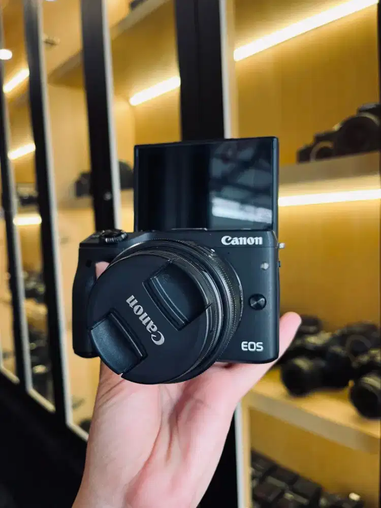 Canon Eos M3 Kit 15-45mm Mulus