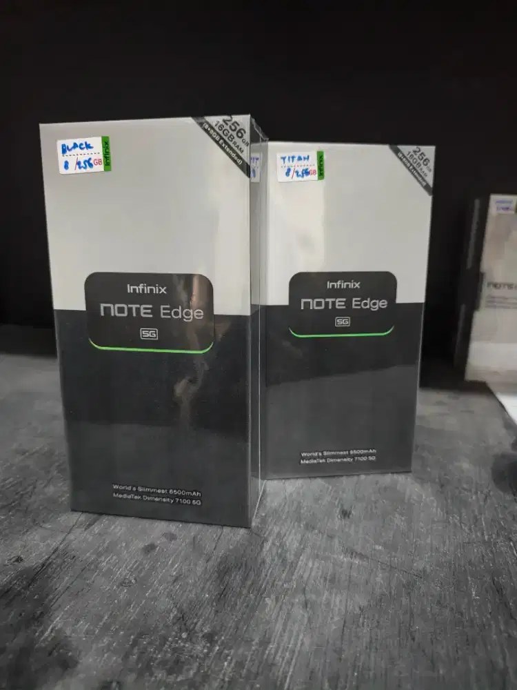 READY INFINIX NOTE EDGE 5G RAM 8+8/128