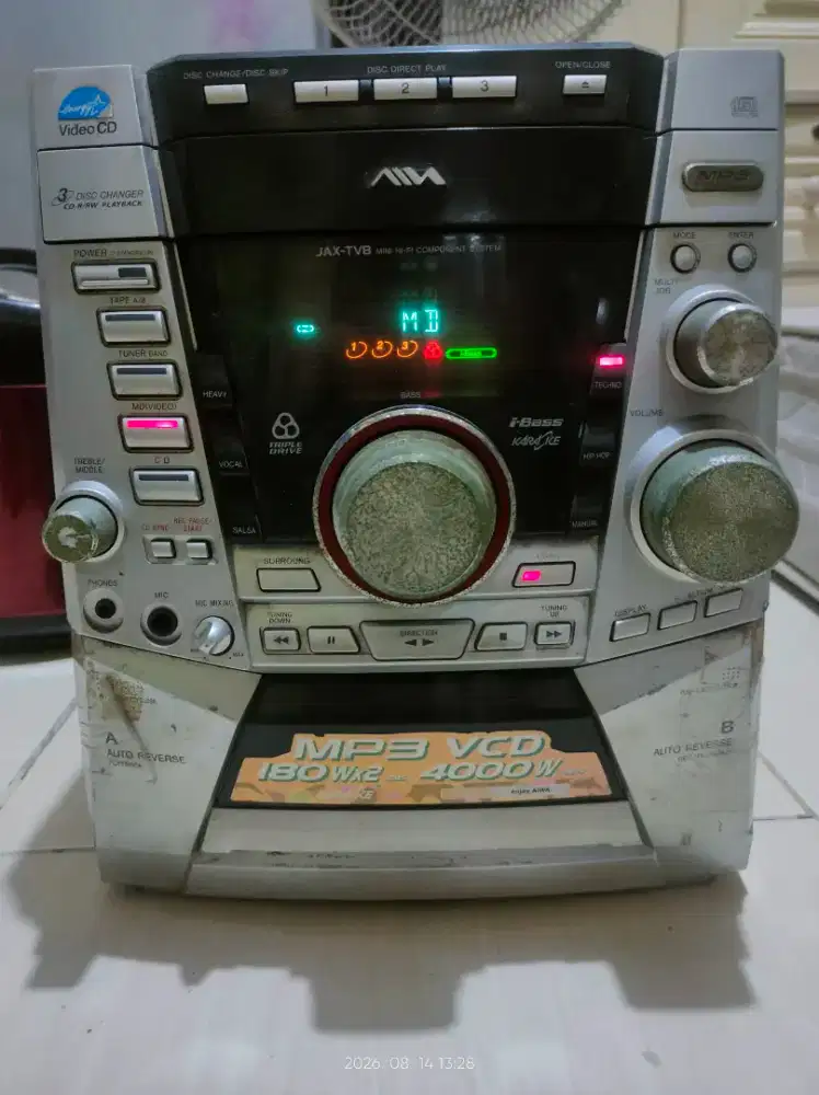 Compo aiwa jumbo PMPO 4 ribu