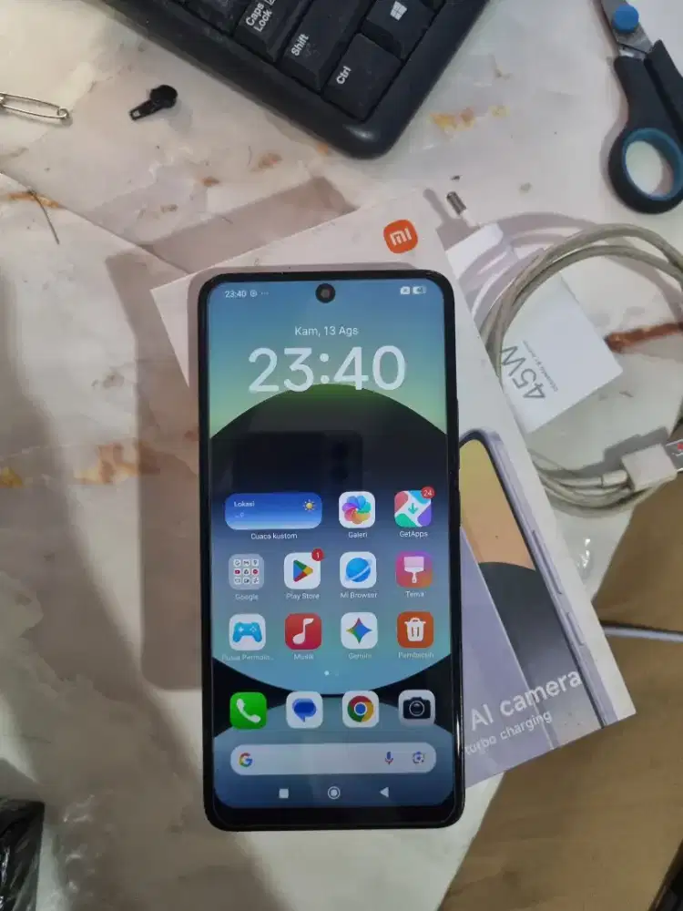 Redmi Note 14 5G 8/256 Fullset Minus LCD Gantian